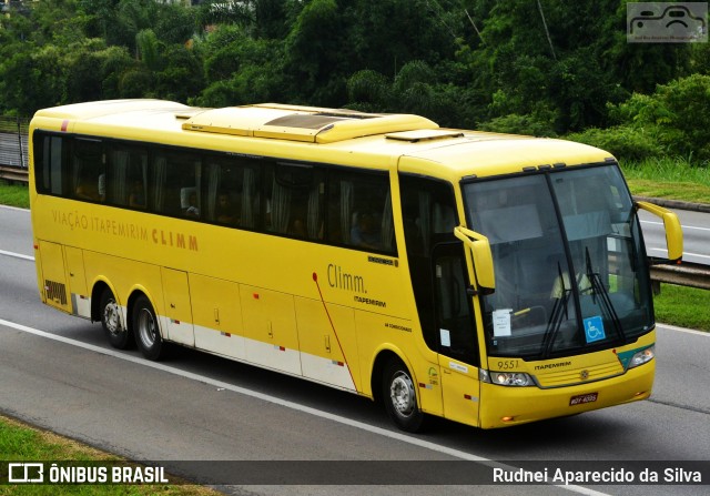 Viação Itapemirim 9551 na cidade de Santa Isabel, São Paulo, Brasil, por Rudnei Aparecido da Silva. ID da foto: 7421907.