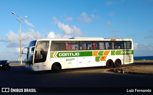 Empresa Gontijo de Transportes 20010 na cidade de Maceió, Alagoas, Brasil, por Luiz Fernando. ID da foto: 7422101.