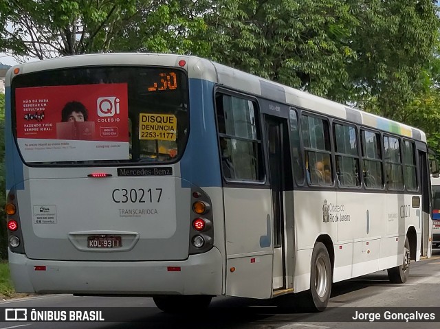Transportes Futuro C30217 na cidade de Rio de Janeiro, Rio de Janeiro, Brasil, por Jorge Gonçalves. Número da foto: #7421475.