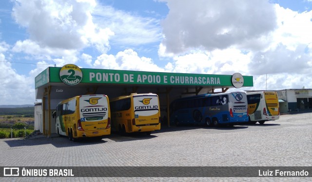 Empresa Gontijo de Transportes ponto de apoio da gontijo na cidade de Rio Largo, Alagoas, Brasil, por Luiz Fernando. ID da foto: 7422093.