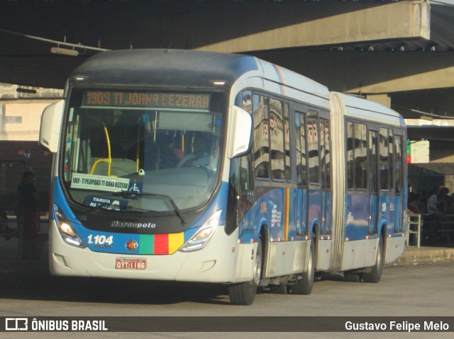 Cidade Alta Transportes 1.104 na cidade de Recife, Pernambuco, Brasil, por Gustavo Felipe Melo. ID da foto: 7421116.