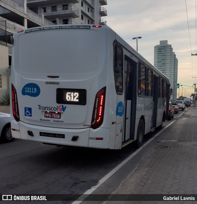 Vereda Transporte Ltda. 13119 na cidade de Vila Velha, Espírito Santo, Brasil, por Gabriel Lavnis. Número da foto: #7420140.