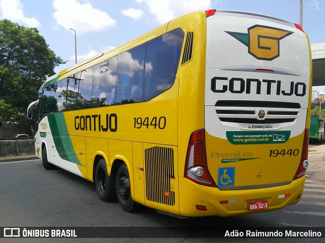 Empresa Gontijo de Transportes 19440 na cidade de Belo Horizonte, Minas Gerais, Brasil, por Adão Raimundo Marcelino. Número da foto: #7422484.