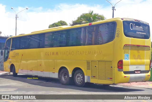 Viação Itapemirim 8831 na cidade de Fortaleza, Ceará, Brasil, por Alisson Wesley. Número da foto: #7421346.