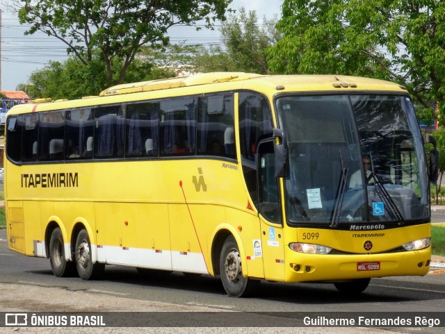 Viação Itapemirim 5099 na cidade de Teresina, Piauí, Brasil, por Guilherme Fernandes Rêgo. ID da foto: 7421073.