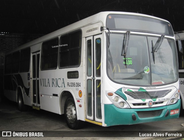 Viação Vila Rica RJ 206.084 na cidade de Mesquita, Rio de Janeiro, Brasil, por Lucas Alves Ferreira. ID da foto: 7423097.