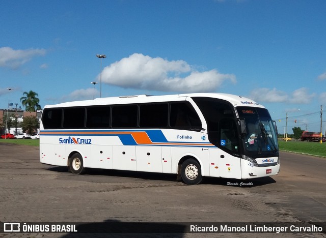 VUSC - Viação União Santa Cruz 2810 na cidade de Santa Cruz do Sul, Rio Grande do Sul, Brasil, por Ricardo Manoel Limberger Carvalho. ID da foto: 7422136.