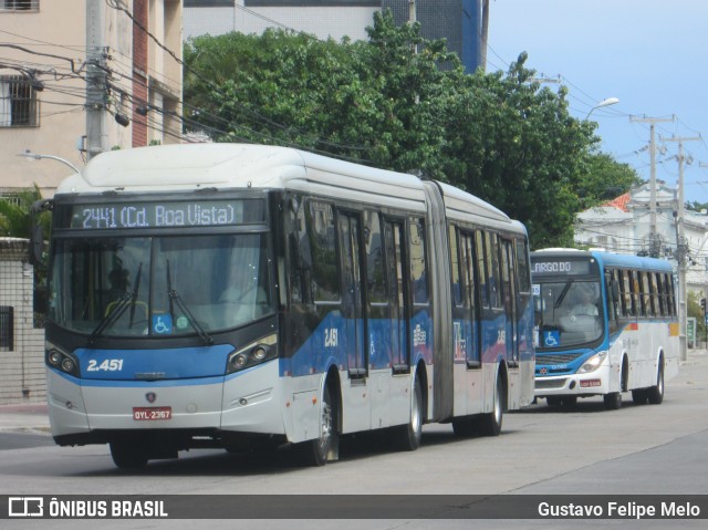 Mobibrasil São Lourenço >>> Mobi-PE 2.451 na cidade de Recife, Pernambuco, Brasil, por Gustavo Felipe Melo. Número da foto: #7421122.