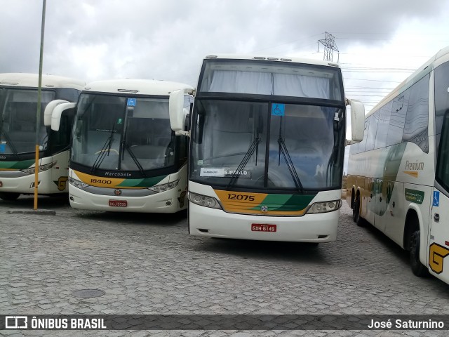 Empresa Gontijo de Transportes 12075 na cidade de Messias, Alagoas, Brasil, por José Saturnino. Número da foto: #7421142.