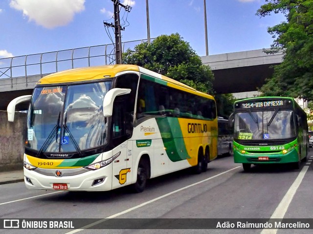 Empresa Gontijo de Transportes 19440 na cidade de Belo Horizonte, Minas Gerais, Brasil, por Adão Raimundo Marcelino. Número da foto: #7422493.