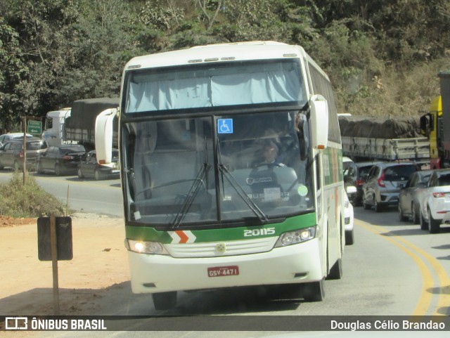 Empresa Gontijo de Transportes 20115 na cidade de Antônio Dias, Minas Gerais, Brasil, por Douglas Célio Brandao. Número da foto: #7423798.