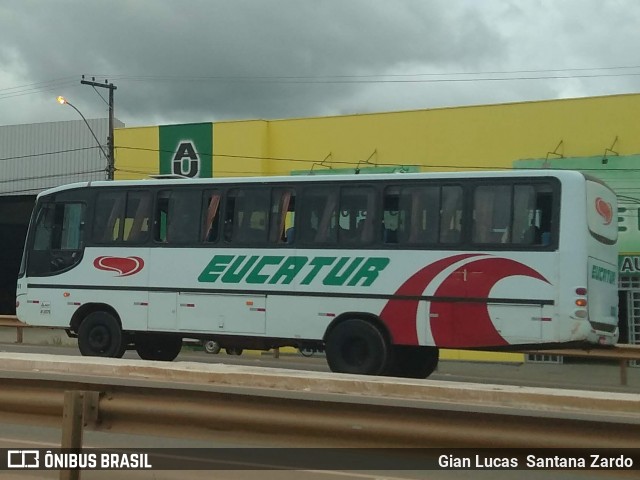 Eucatur - Empresa União Cascavel de Transportes e Turismo 4141 na cidade de Ji-Paraná, Rondônia, Brasil, por Gian Lucas  Santana Zardo. ID da foto: 7426926.