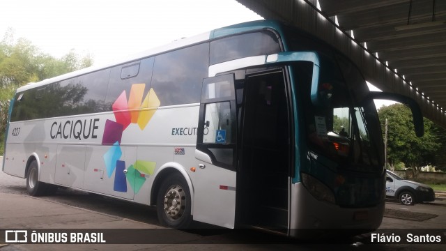 Cacique Transportes 4227 na cidade de Cruz das Almas, Bahia, Brasil, por Flávio  Santos. Número da foto: #7425069.