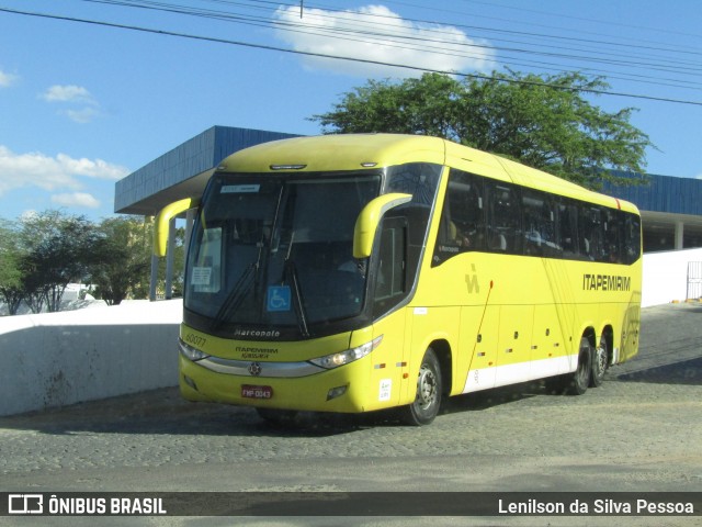 Viação Itapemirim 60077 na cidade de Caruaru, Pernambuco, Brasil, por Lenilson da Silva Pessoa. ID da foto: 7426549.