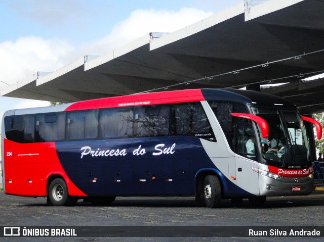 Empresa Expresso Princesa do Sul 224 na cidade de Teresina, Piauí, Brasil, por Ruan Silva Andrade. Número da foto: #7424143.