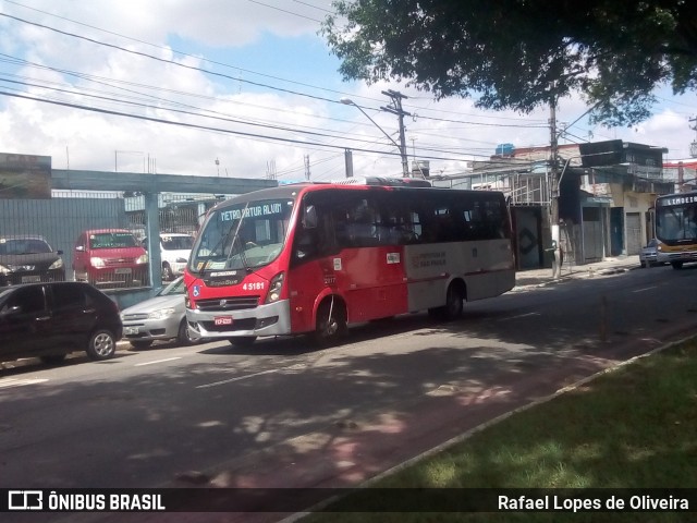 Allibus Transportes 4 5181 na cidade de São Paulo, São Paulo, Brasil, por Rafael Lopes de Oliveira. Número da foto: #7423640.