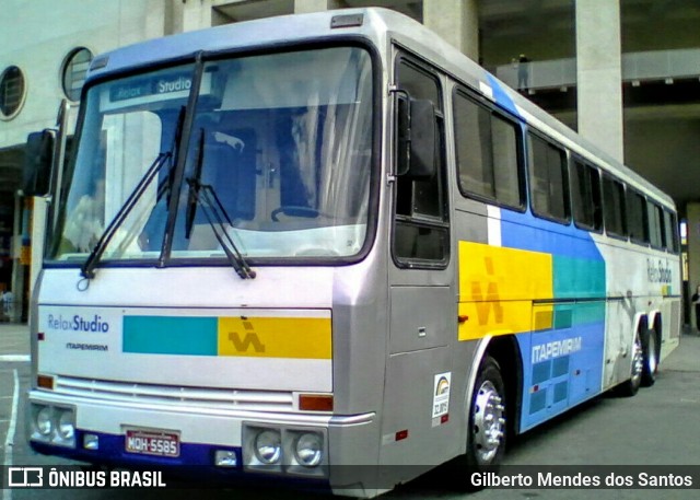 Viação Itapemirim 5585 na cidade de São Paulo, São Paulo, Brasil, por Gilberto Mendes dos Santos. Número da foto: #7424976.
