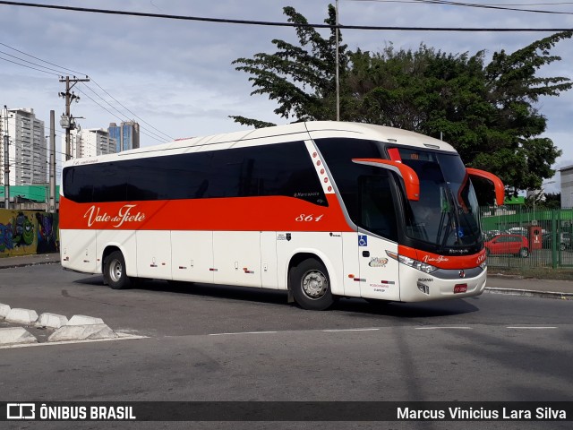Viação Vale do Tietê 864 na cidade de São Paulo, São Paulo, Brasil, por Marcus Vinicius Lara Silva. Número da foto: #7424696.