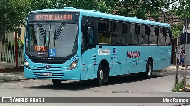 Empresa de Transporte Coletivo Viamão 8335 na cidade de Viamão, Rio Grande do Sul, Brasil, por Max Ramos. ID da foto: 7423965.