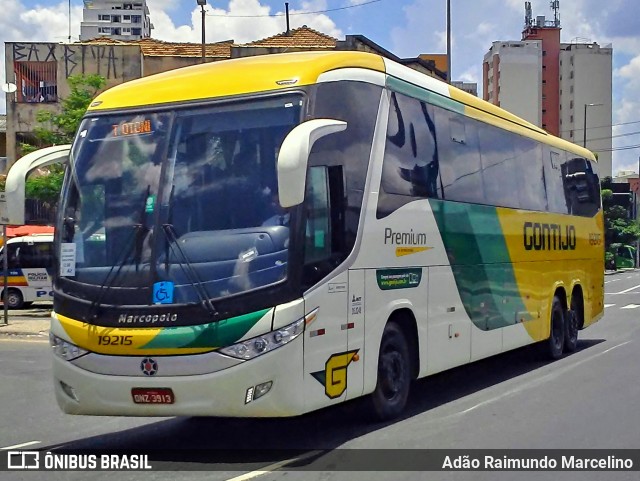 Empresa Gontijo de Transportes 19215 na cidade de Belo Horizonte, Minas Gerais, Brasil, por Adão Raimundo Marcelino. ID da foto: 7426551.