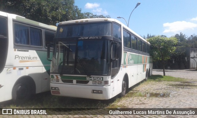 Cia. São Geraldo de Viação 11450 na cidade de Belo Horizonte, Minas Gerais, Brasil, por Guilherme Lucas Martins De Assunção. ID da foto: 7426744.