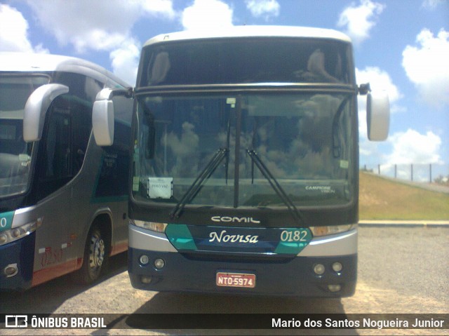 Novisa Transportes Rodoviários e Serviços 0182 na cidade de Camaçari, Bahia, Brasil, por Mario dos Santos Nogueira Junior. Número da foto: #7426117.