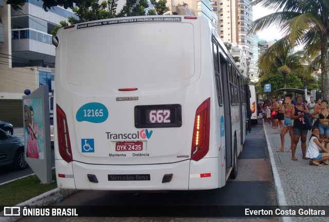 Viação Praia Sol 12165 na cidade de Vila Velha, Espírito Santo, Brasil, por Everton Costa Goltara. Número da foto: #7425944.