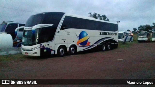 Zancanaro Turismo 9001 na cidade de Santiago, Rio Grande do Sul, Brasil, por Mauricio Lopes. ID da foto: 7424113.