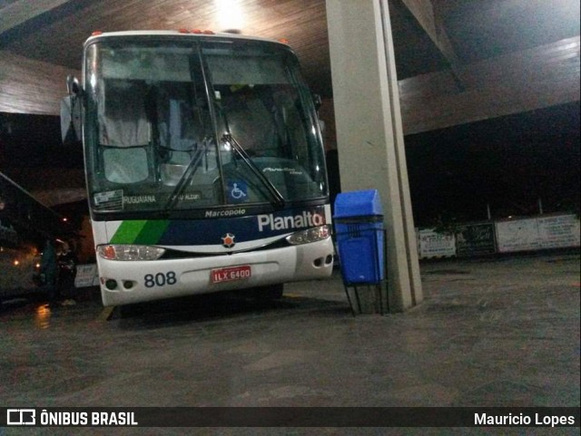 Planalto Transportes 808 na cidade de Uruguaiana, Rio Grande do Sul, Brasil, por Mauricio Lopes. ID da foto: 7424097.