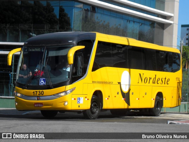 Viação Nordeste 1730 na cidade de Fortaleza, Ceará, Brasil, por Bruno Oliveira Nunes. ID da foto: 7424343.