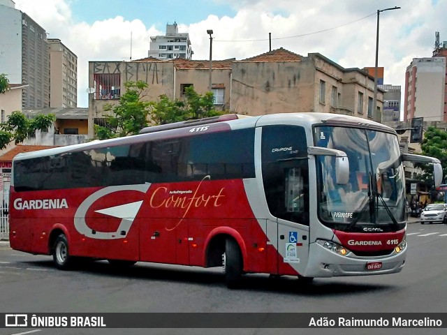 Expresso Gardenia 4115 na cidade de Belo Horizonte, Minas Gerais, Brasil, por Adão Raimundo Marcelino. ID da foto: 7426636.