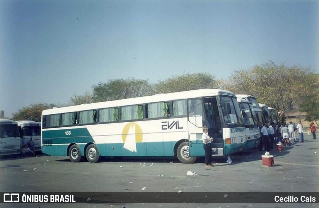 EVAL - Empresa de Viação Angrense 156 na cidade de Aparecida, São Paulo, Brasil, por Cecilio Cais. Número da foto: #7427107.