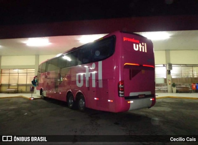 UTIL - União Transporte Interestadual de Luxo 6901 na cidade de Caetanópolis, Minas Gerais, Brasil, por Cecilio Cais. ID da foto: 7427025.