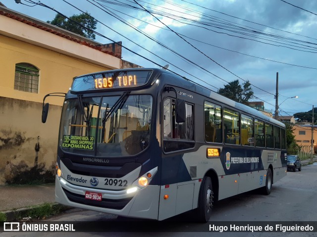 Viação Progresso 20922 na cidade de Belo Horizonte, Minas Gerais, Brasil, por Hugo Henrique de Figueiredo. Número da foto: #7429476.