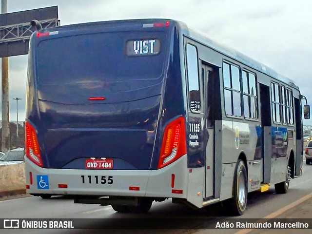 Milênio Transportes 11155 na cidade de Belo Horizonte, Minas Gerais, Brasil, por Adão Raimundo Marcelino. Número da foto: #7430520.