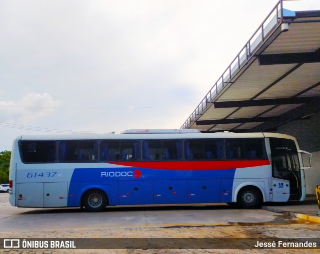 Viação Riodoce 61437 na cidade de Sapucaia, Rio de Janeiro, Brasil, por Jessé Fernandes. ID da foto: 7427432.