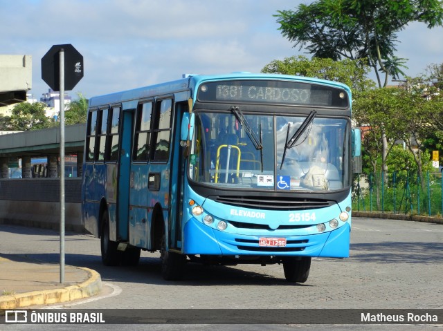 Autotrans > Turilessa 25154 na cidade de Contagem, Minas Gerais, Brasil, por Matheus Rocha. ID da foto: 7429351.