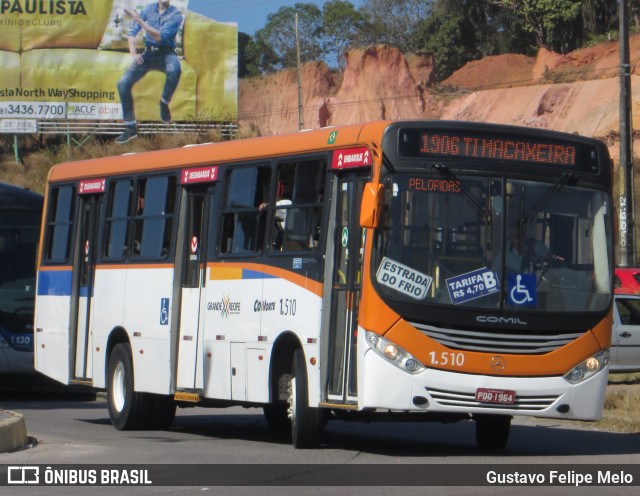 Itamaracá Transportes 1.510 na cidade de Paulista, Pernambuco, Brasil, por Gustavo Felipe Melo. Número da foto: #7427963.