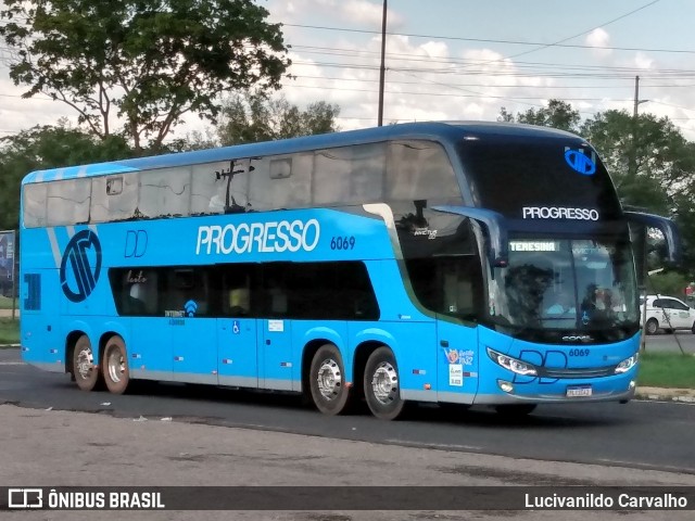 Auto Viação Progresso 6069 na cidade de Teresina, Piauí, Brasil, por Lucivanildo Carvalho. ID da foto: 7428861.