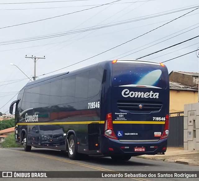 Viação Cometa 719546 na cidade de Campinas, São Paulo, Brasil, por Leonardo Sebastiao dos Santos Rodrigues. ID da foto: 7428039.