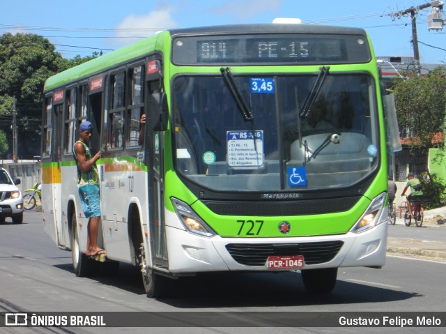 Rodoviária Caxangá 727 na cidade de Recife, Pernambuco, Brasil, por Gustavo Felipe Melo. ID da foto: 7427974.