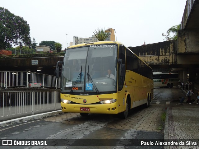 Viação Itapemirim 5853 na cidade de Belo Horizonte, Minas Gerais, Brasil, por Paulo Alexandre da Silva. Número da foto: #7429968.