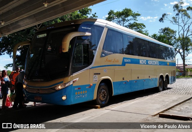 Viação Novo Horizonte 1024711 na cidade de Itapetinga, Bahia, Brasil, por Vicente de Paulo Alves. Número da foto: #7428365.