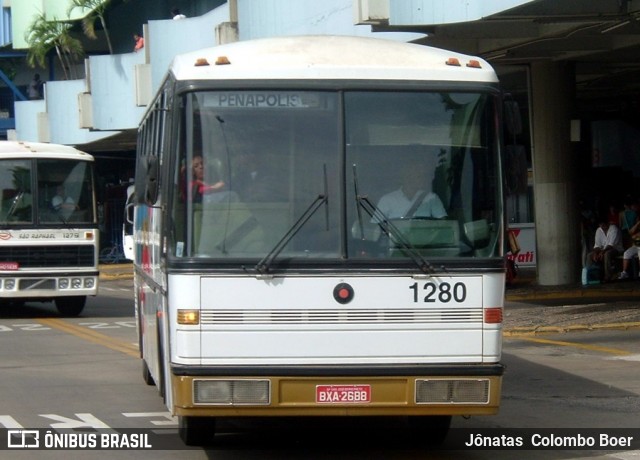Transporte Coletivo Célico 1280 na cidade de São José do Rio Preto, São Paulo, Brasil, por Jônatas  Colombo Boer. Número da foto: #7427558.