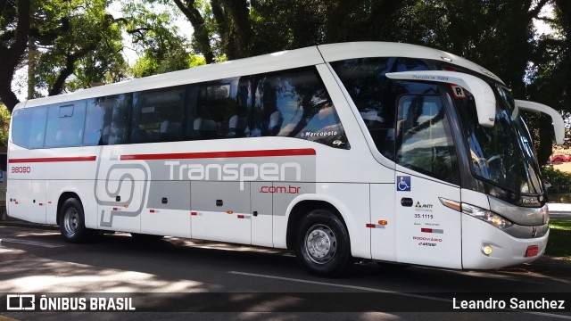 Transpen Transporte Coletivo e Encomendas 38080 na cidade de Curitiba, Paraná, Brasil, por Leandro Sanchez. ID da foto: 7428859.