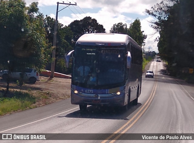 Rota Transportes Rodoviários 6275 na cidade de Vitória da Conquista, Bahia, Brasil, por Vicente de Paulo Alves. ID da foto: 7428422.