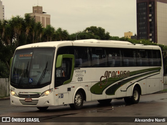 Viação Graciosa 028 na cidade de Curitiba, Paraná, Brasil, por Alexandre Rodrigo. ID da foto: 7428753.