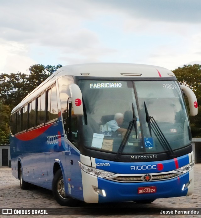 Viação Riodoce 91809 na cidade de Sapucaia, Rio de Janeiro, Brasil, por Jessé Fernandes. ID da foto: 7427411.