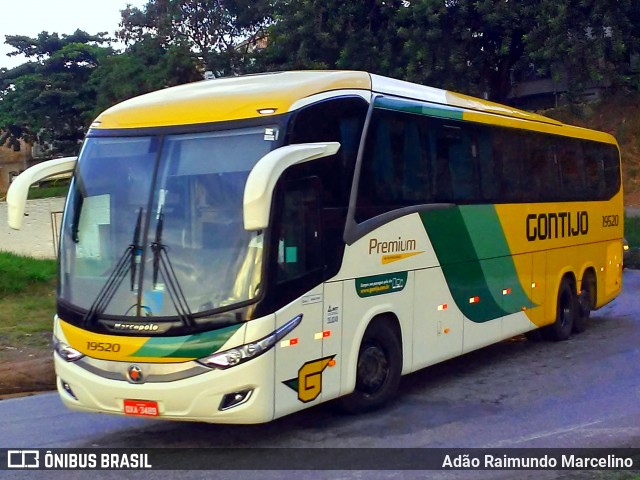 Empresa Gontijo de Transportes 19520 na cidade de Belo Horizonte, Minas Gerais, Brasil, por Adão Raimundo Marcelino. Número da foto: #7430246.