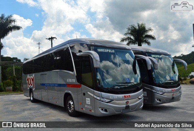 Auto Viação 1001 RJ 108.1118 na cidade de Santa Isabel, São Paulo, Brasil, por Rudnei Aparecido da Silva. ID da foto: 7430749.